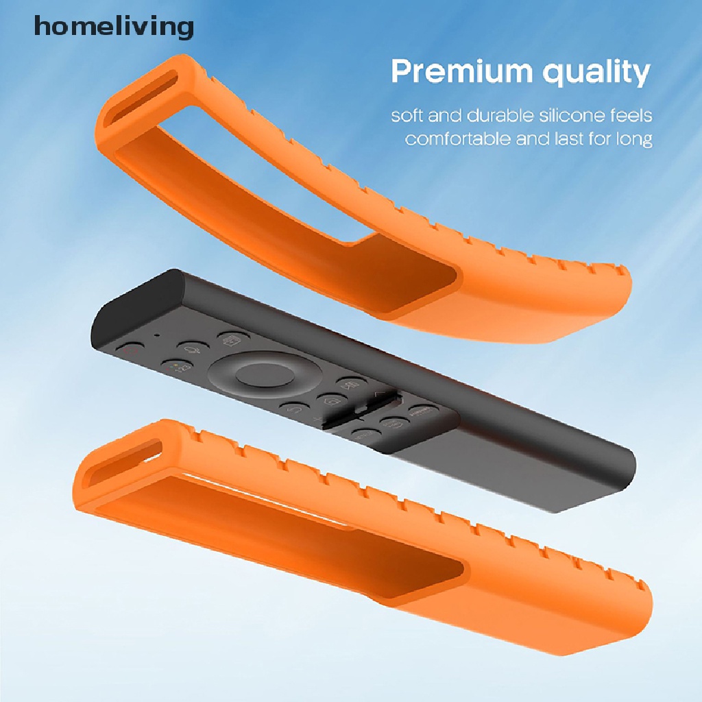 Vỏ silicon bảo vệ điều khiển từ xa có dây buộc cho Samsung BN59 Series Mi