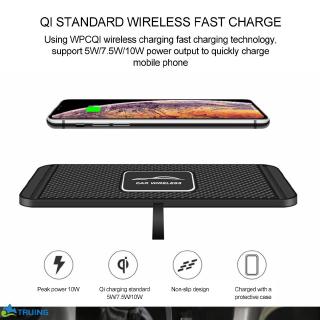 Đế Sạc Điện Thoại Không Dây Trên Xe Hơi Cho Iphone Samsung 's