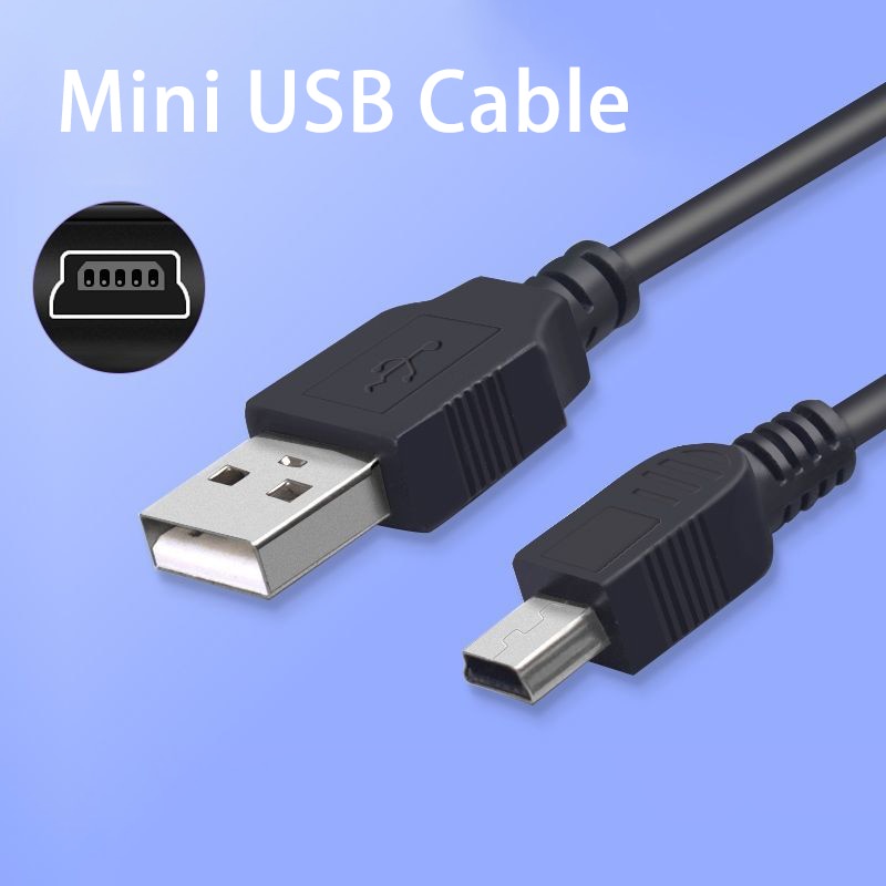 Dây Cáp Sạc Chuyển Đổi Dữ Liệu USB Mini Sang USB MP4 DVR GPS Kỹ Thuật Số Cho Điện Thoại Di Động