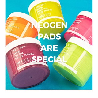 [Hàng có sẵn] Tẩy da chết Neogen Gauze Peeling dạng cotton pad bản mới 2020 (đủ màu)
