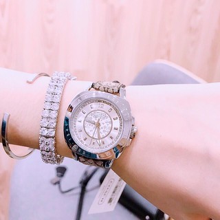 Đồng Hồ Coach Nữ Dây Da 35mm Authentic - Vỏ Bạc
