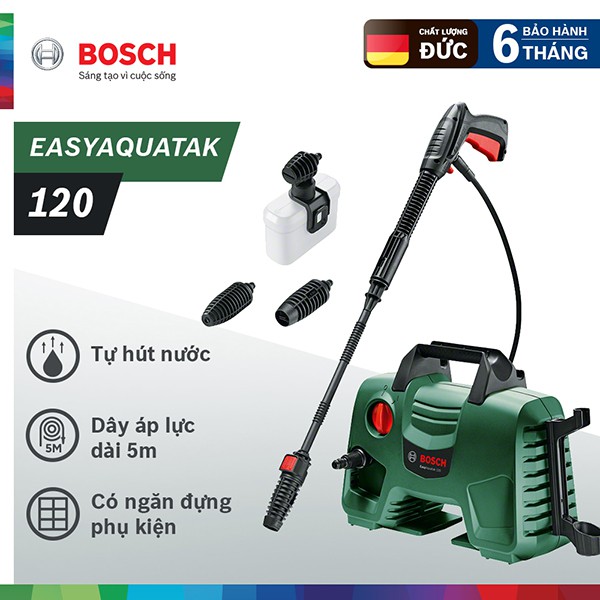 Máy xịt rửa cao áp Bosch AQT 120