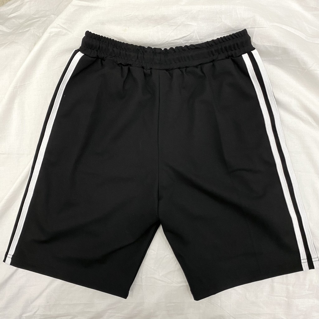 [Vải Không Xù+Co Giãn]Quần Short Nỉ Thể Thao Nam 3 Sọc, Quần Đùi Nam 3 Sọc Chất Liệu U Mì Dày Dặn  Hot Mùa Hè 2021-QD08 | BigBuy360 - bigbuy360.vn