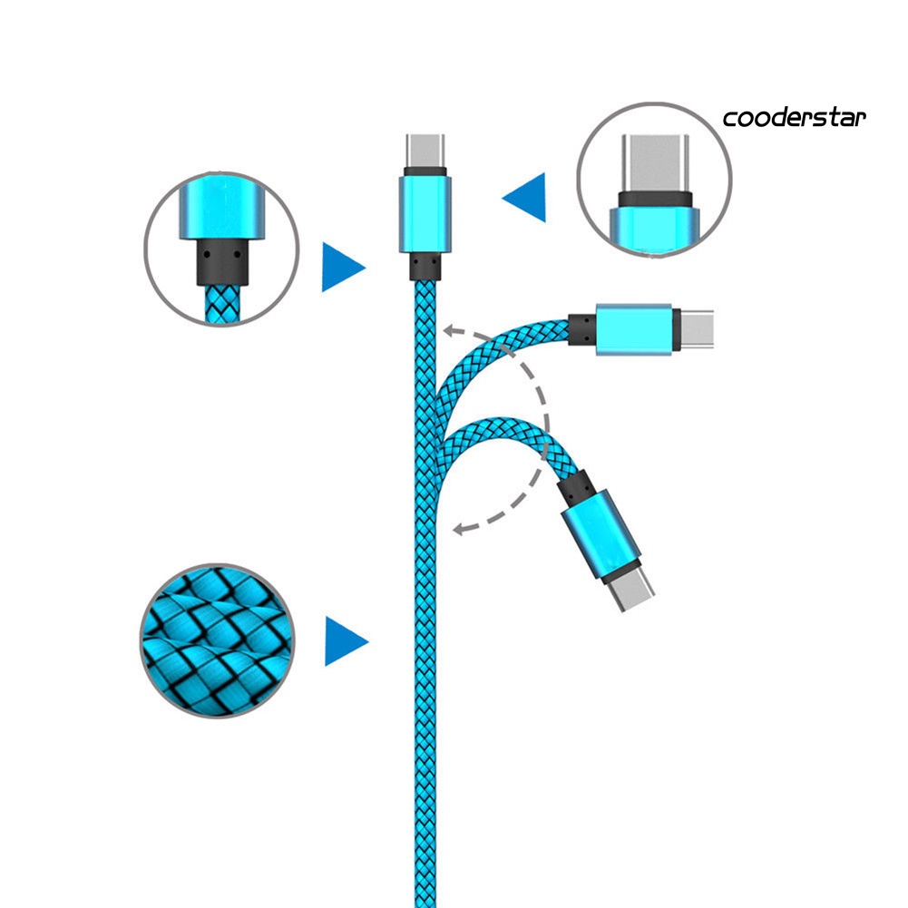 Dây cáp sạc nhanh loại C USB dài 1/2/3m cho Samsung Galaxy S8 A5 A7