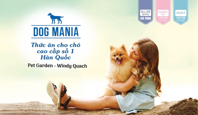 Dog Mania - Hạt cao cấp Hàn Quốc 1kg
