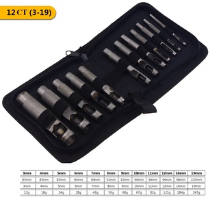 Bộ đột lỗ gioăng 12 chi tiết -tp