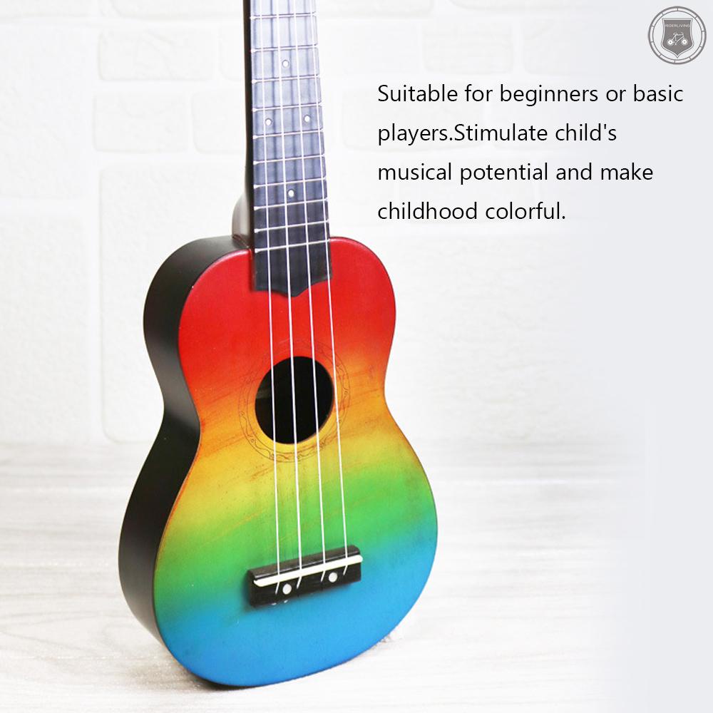 Đàn Ukulele Gỗ 4 Dây 21 Inch Cho Bé