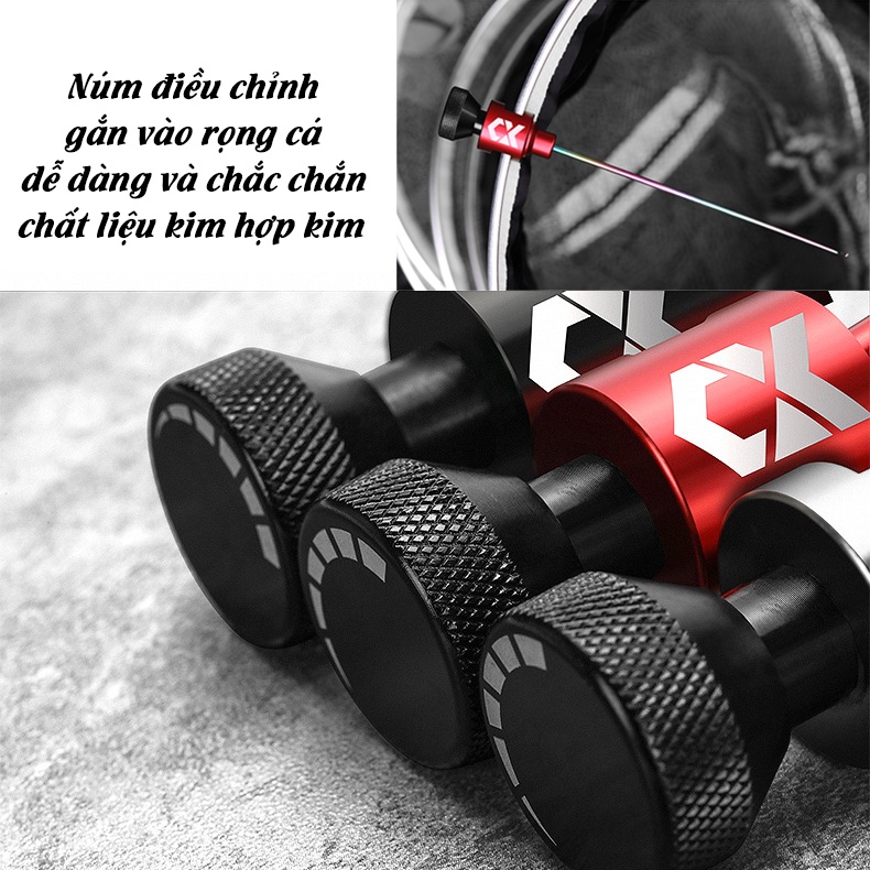 Thanh Gạt Cá Gắn Rọng Câu Đài CHUXIAN - Gạt lưỡi Chất Liệu TiTan - Chuyên Câu Giải Tốc Độ - AA80