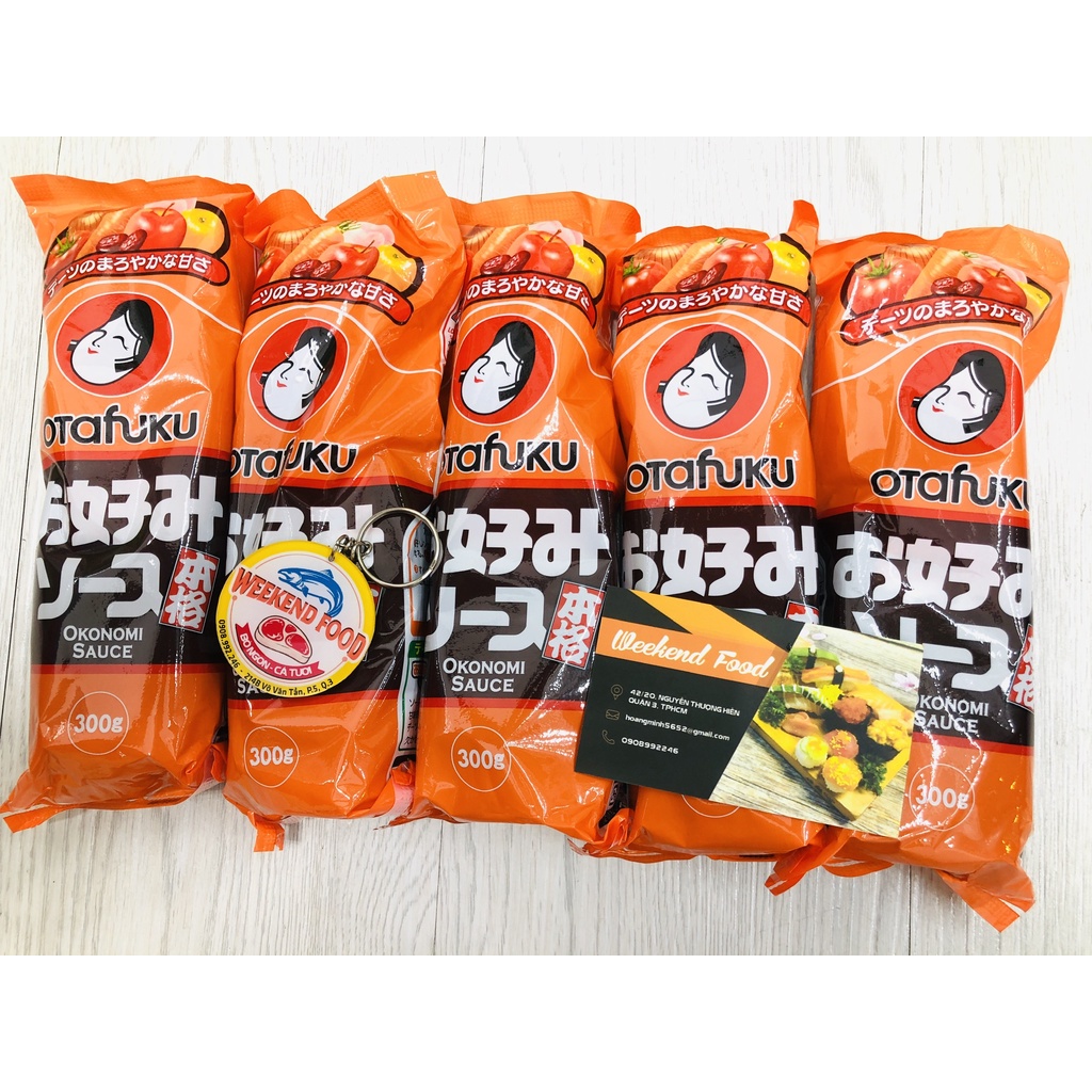 [HÀNG CHUẨN NHẬT] Sốt bánh xèo Okonomi Sauce Otafuku - Tuýp 300 ml tiện lợi