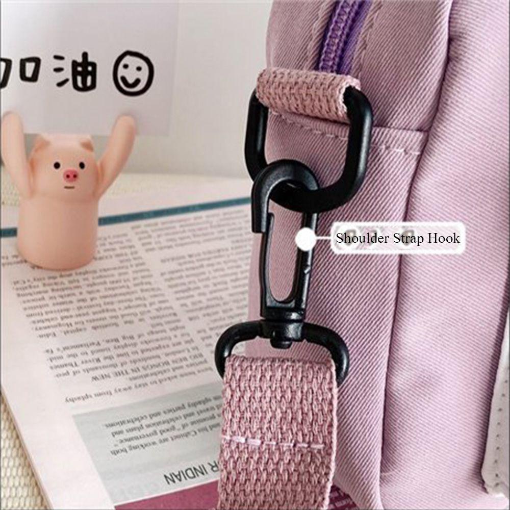 UUMIR Túi Đeo Vai Bằng Vải Canvas Thiết Kế Giản Dị Dễ Thương Dành