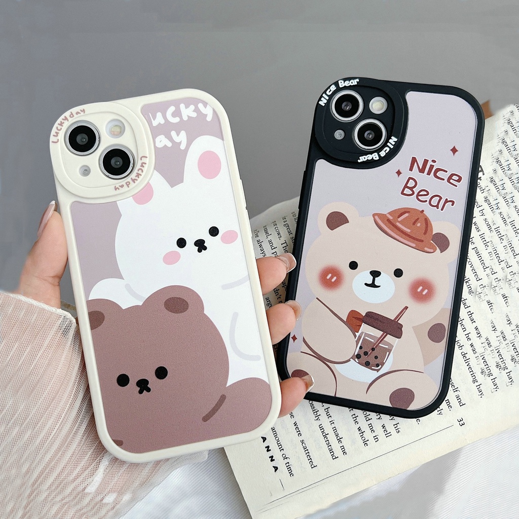 Ốp điện thoại cho OPPO A76 A96 A77 2022 A16 A74 A54 A95 A15 A15S A53 A33 A55 A93 A16K A16E A52 A72 A92 Reno 8Z 7Z 4G 5G