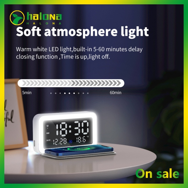Sạc Không Dây Đa Năng Loại c 6 Trong 1 15w