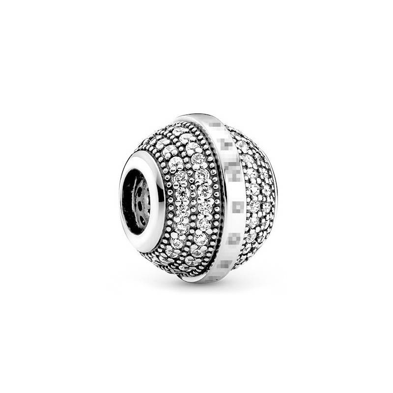Phụ Kiện Khóa Cố Định Chân Cho Pando S925 Màu Bạc Mới