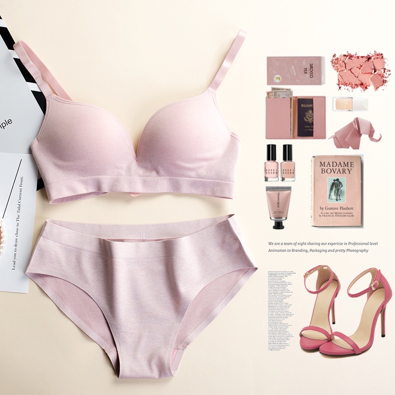 Bộ đồ lót cao cấp Sept Sweet_NuciFera áo không gọng đệm vừa, quần co dãn 4 chiều