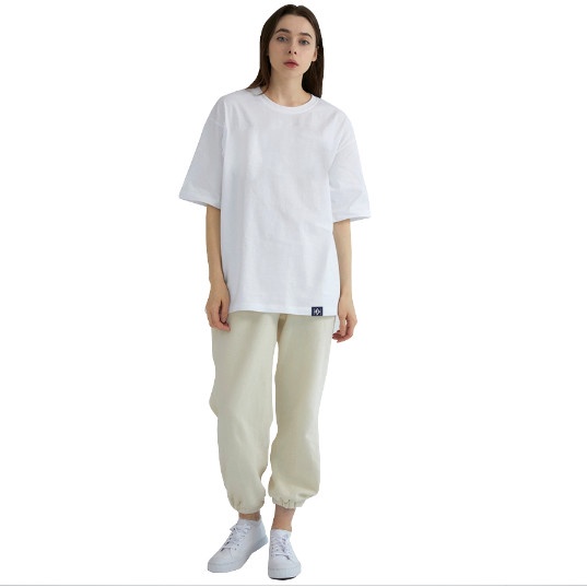 Áo thun tay lỡ basic phông Unisex nam nữ Cotton form rộng