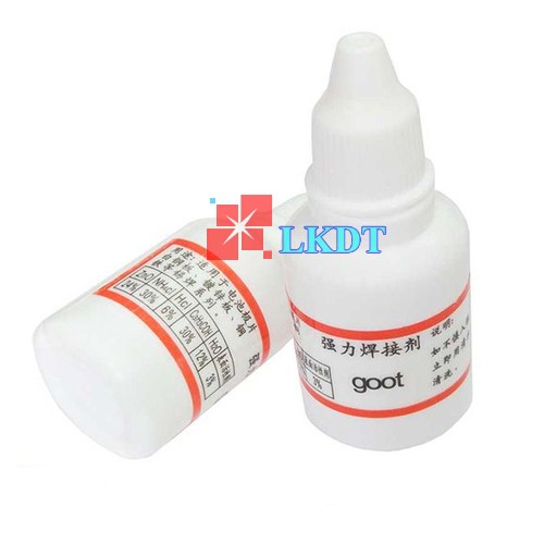 LKDT Dung dịch trợ hàn 25ml hỗ trợ hàn đầu pin, niken, inox