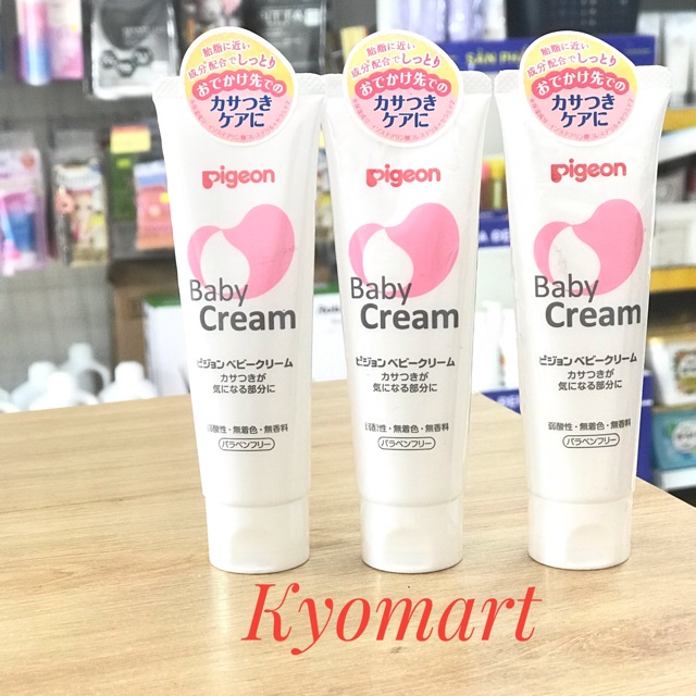 Kem dưỡng da cho bé Pigeon Baby Cream nội địa Nhật