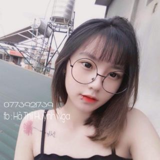 Combo Kính tròn kèm chain kính