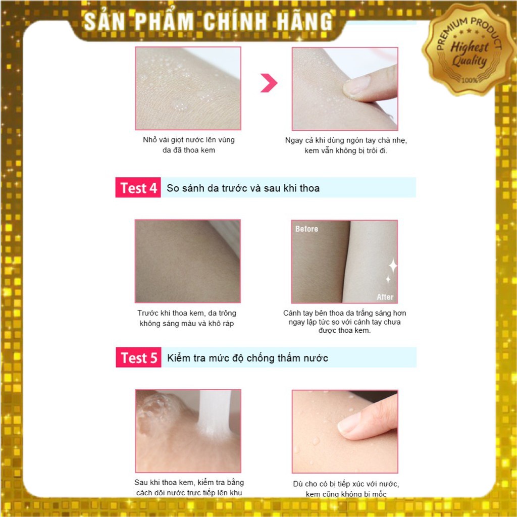 Kem chống nắng dưỡng trắng da Cathy Doll L- Glutathione Magic Cream SPF50 PA+++ 60ml | BigBuy360 - bigbuy360.vn