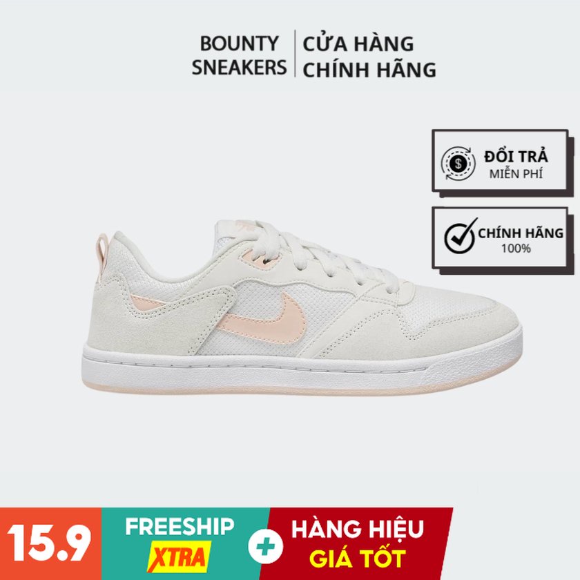 Giày Nike Sb Alleyoop Gs "White/Orange" Cj0883-101 - Hàng Chính Hãng - Bounty Sneakers