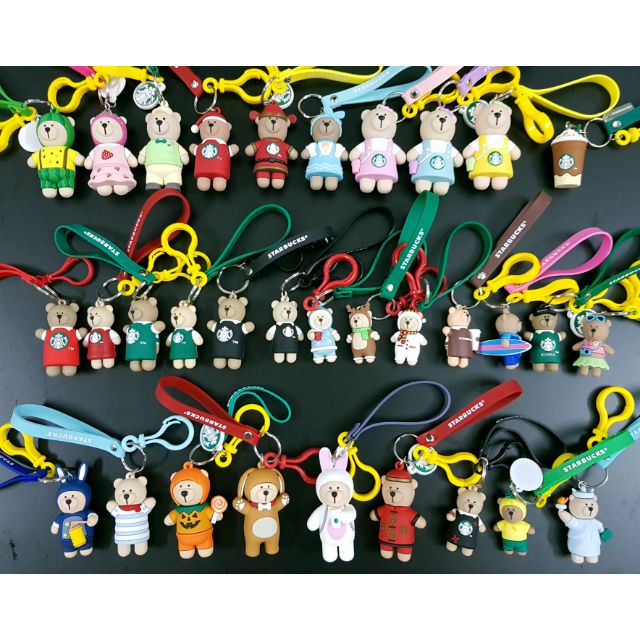 Móc Khoá Gấu Starbucks cao cấp