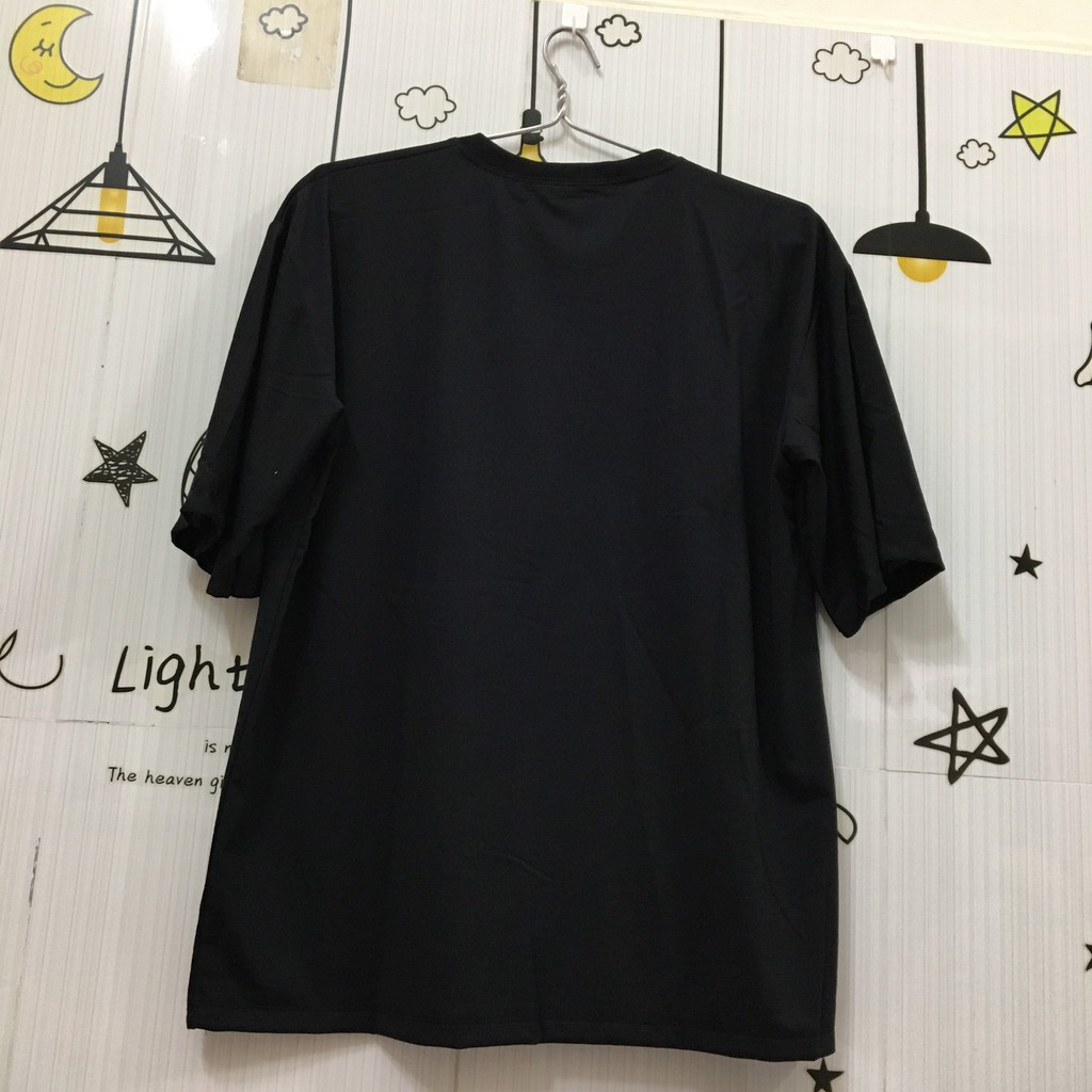 Áo Thun Tay Lỡ Họa Tiết Thỏ Chất Liệu Cotton - Áo Phông Unisex Dáng Suông TAT03