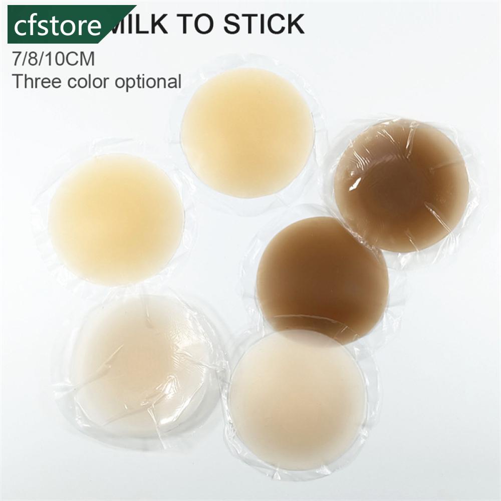 Miếng Dán Ngực Silicone Màu Trơn Chống Chói Cho Nữ Y7Z6