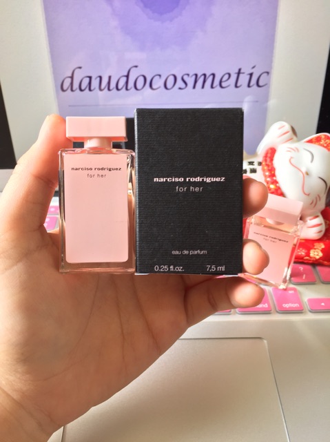 [mini] Nước hoa Narciso Rodriguez For Her EDT EDP 7.5ml | BigBuy360 - bigbuy360.vn