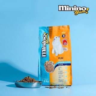 Thức Ăn Hạt Minino Yum Seafood Cho Mèo Mọi Lứa Tuổi - Vị Hải Sản 350g