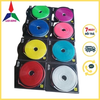Đèn Led Neon 12v Uốn Chữ Tạo Hình Trang Trí Dài 5m