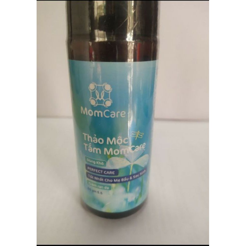 Sữa tắm khô thảo dược Đông y cho Mẹ Sau sinh và Người bệnh Thảo Mộc Momcare 150ml