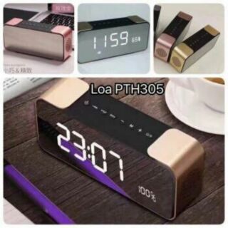 Loa bluetooth pth-305 nghe cực hay kiêm đồng hồ sang chảnh