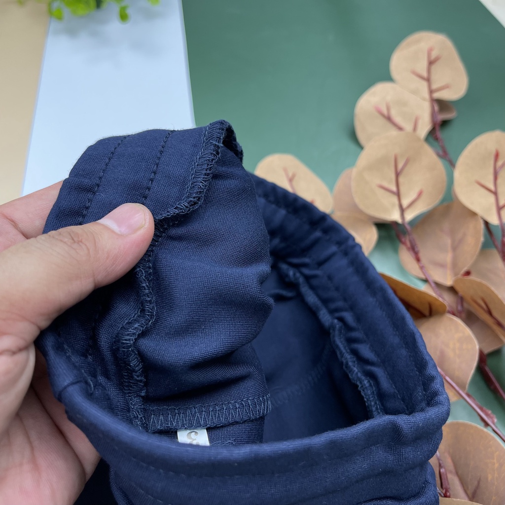 Quần cotton dày khóa túi, bo gấu thu đông bé trai size 3-18, cho bạn 12-59kg. Chất cotton dày đanh tay, siêu đẹp