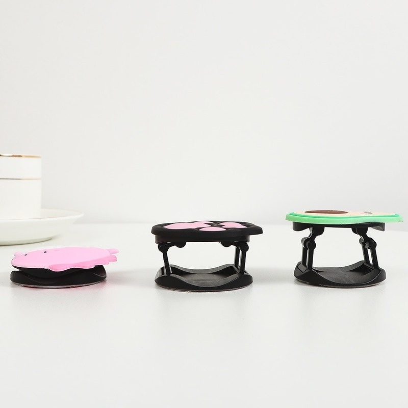 Giá Đỡ Điện Thoại Silicon Hình Trái Bơ 3D Dễ Thương Cho Tất Cả Các Dòng Điện Thoại
