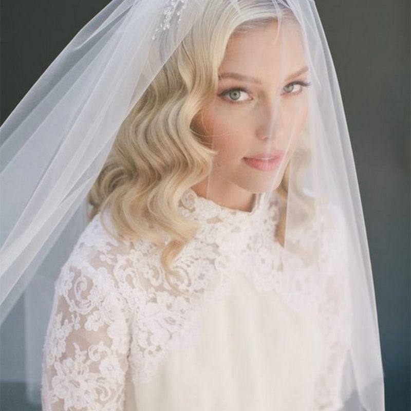 Màn Che Mặt Cô Dâu 2 Tầng Sang Trọng