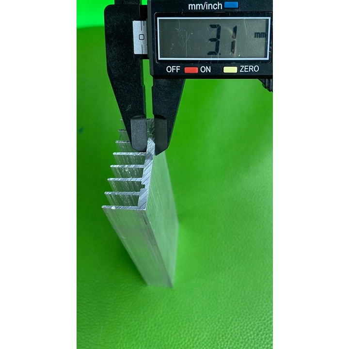 Nhôm Tản Nhiệt 8 Cánh dài 13cm 130x43x17mm - linh kiện điện tử QUỲNH DIỄN
