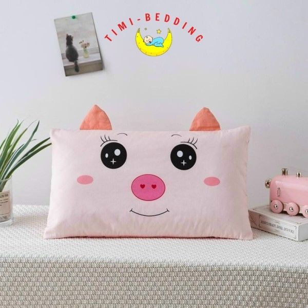 Gối MATXA cho bé - Vỏ gối cotton, Ruột matxa - mềm mại, màu sắc dễ thương - Doreemoon