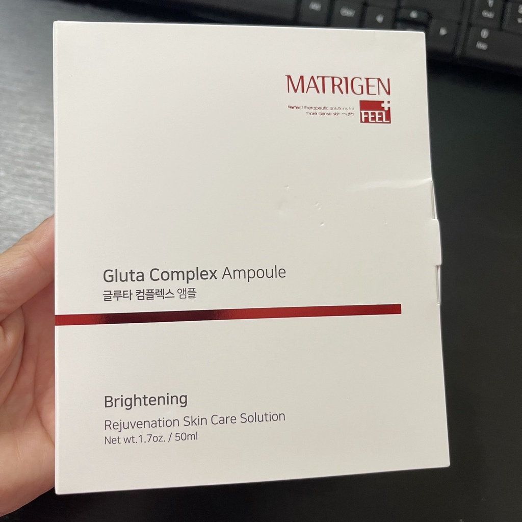 Tinh Chất Trắng Da  Gluta Complex Ampoule  50ml Chuyên Dụng Cho Spa