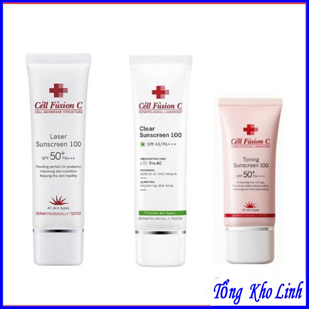 Kem Chống Nắng Cell Fusion Sunscreen Nâng Tone hàn quốc