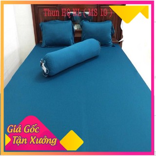 Bộ Drap Thun Màu Hàn Quốc Mát Lạnh