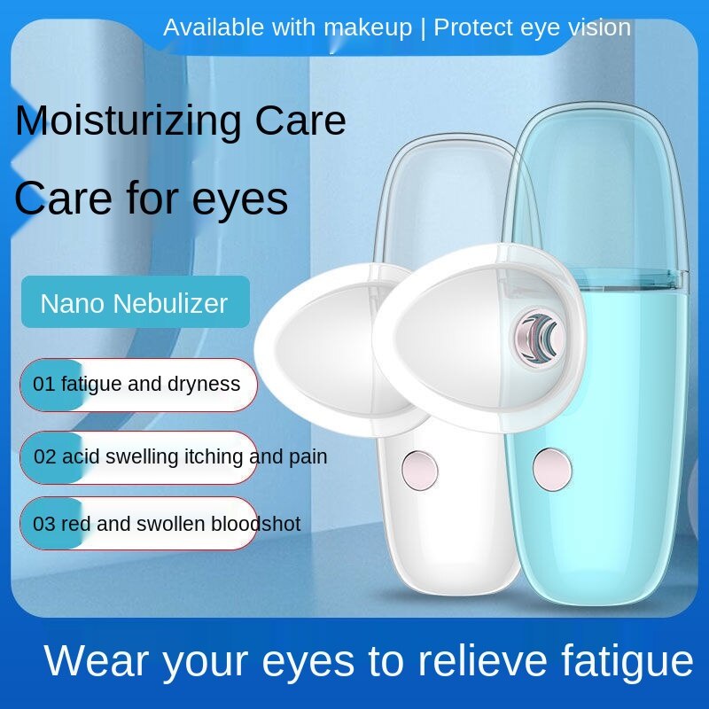 (Hàng Mới Về) Máy Mát Xa Mắt Phun Sương Nano Dưỡng Ẩm Chống Mệt Mỏi Và Giảm Mệt Mỏi | BigBuy360 - bigbuy360.vn