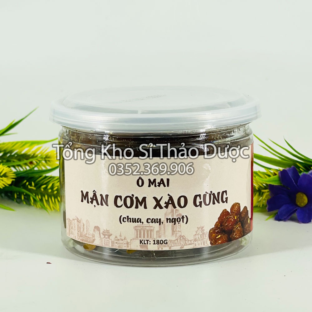 Ô mai mận xào gừng