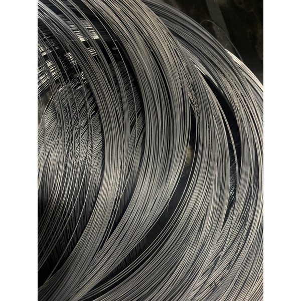 Fiman- Dây Thép carbon cao , đàn hồi tốt - màu đen - cứng làm lò xo , lưỡi câu cá , lồng chim ,  nhiều size