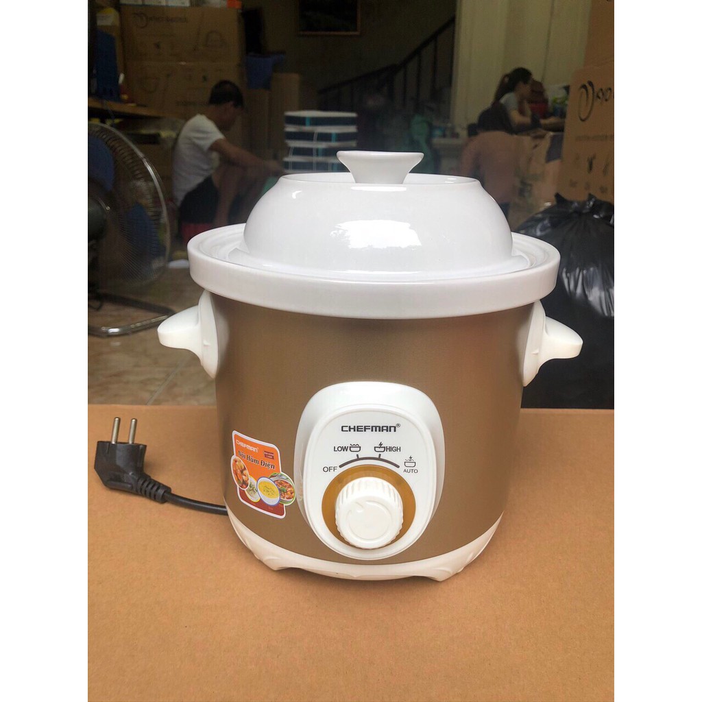 Nồi Hầm Cháo - Nồi Kho Cá Đa Năng CHEFMAN 2,5 Lít