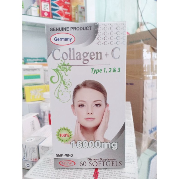 COLLAGEN + C TYPE 1 2 & 3 ( hộp 60v ) Shopee Việt Nam
