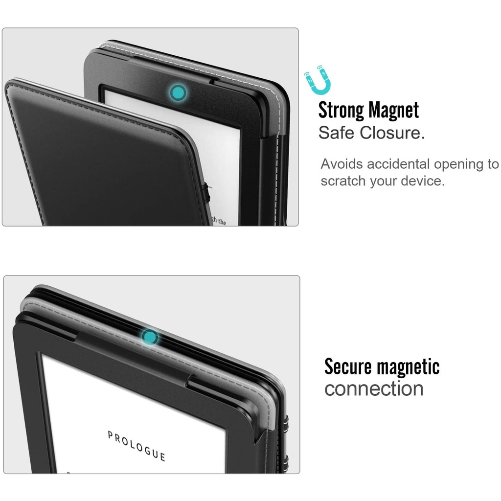 Bao Da Máy Tính Bảng Nắp Lật Tự Động Tắt/Mở Chống Trầy Màn Hình 6&quot; Kindle 10th Gen 2019/8th Gen 2016