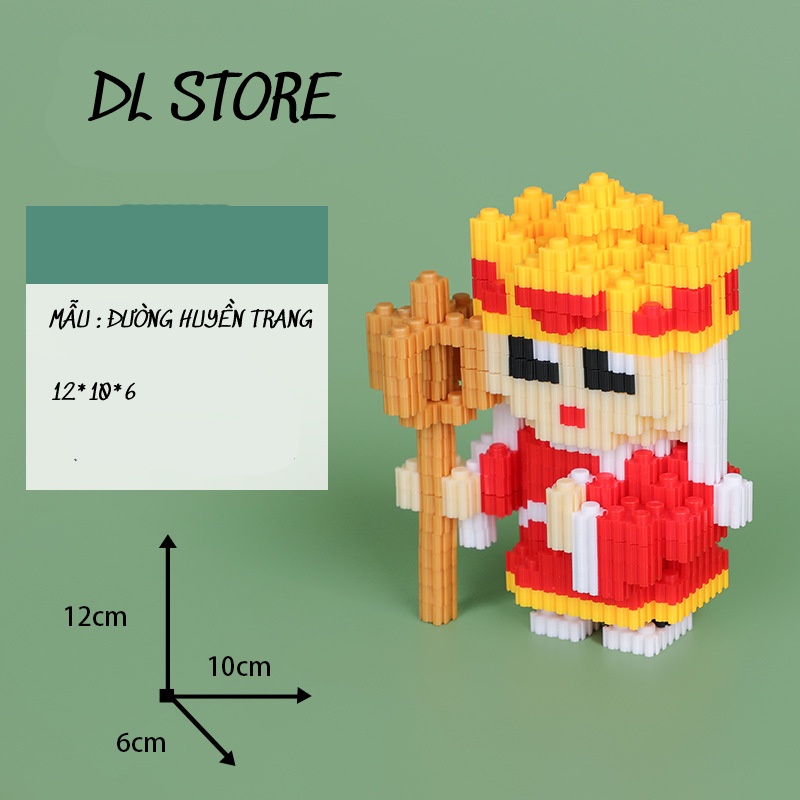 Bộ logo TÂY DU KÝ, trọn bộ 4 thầy trò đường tăng thỉnh kinh theo bộ phim tây du ký