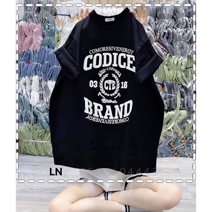 Áo phông CODICE LN12