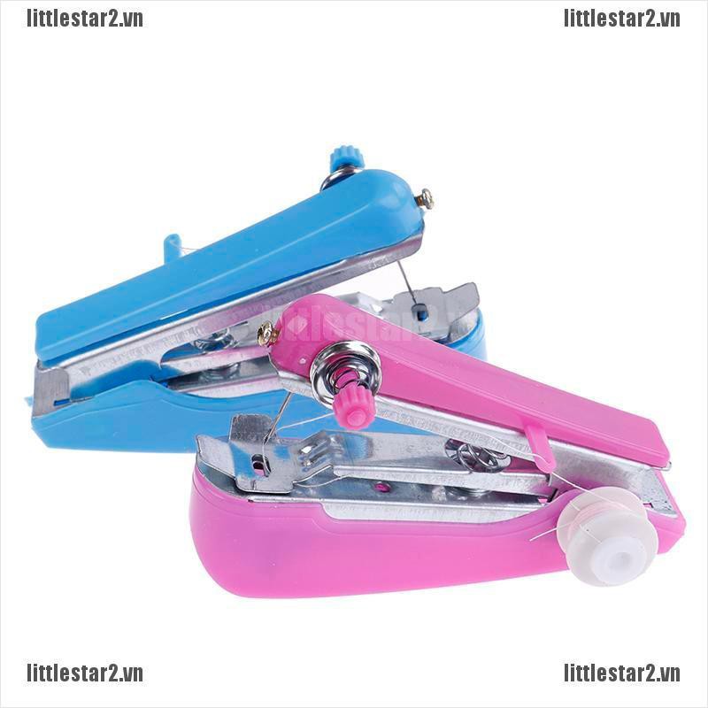 {MUV} Popular lovely cordless hand-held clothes sewing machine home travel use tools{CC}