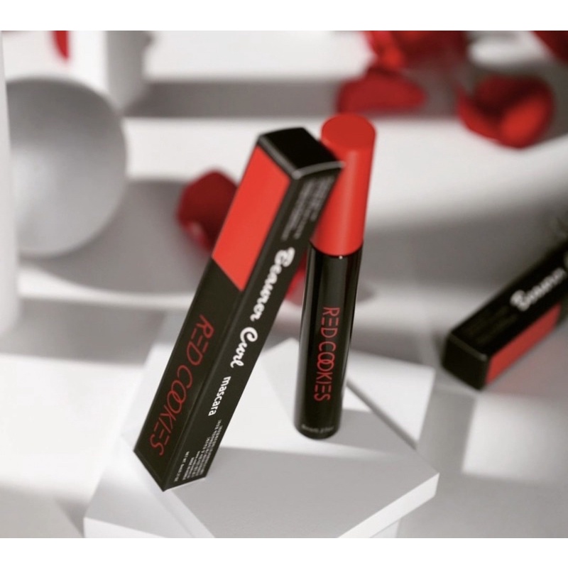 Mascara làm dày,dài,cong mi  BEAURER CURL RED COOKIES